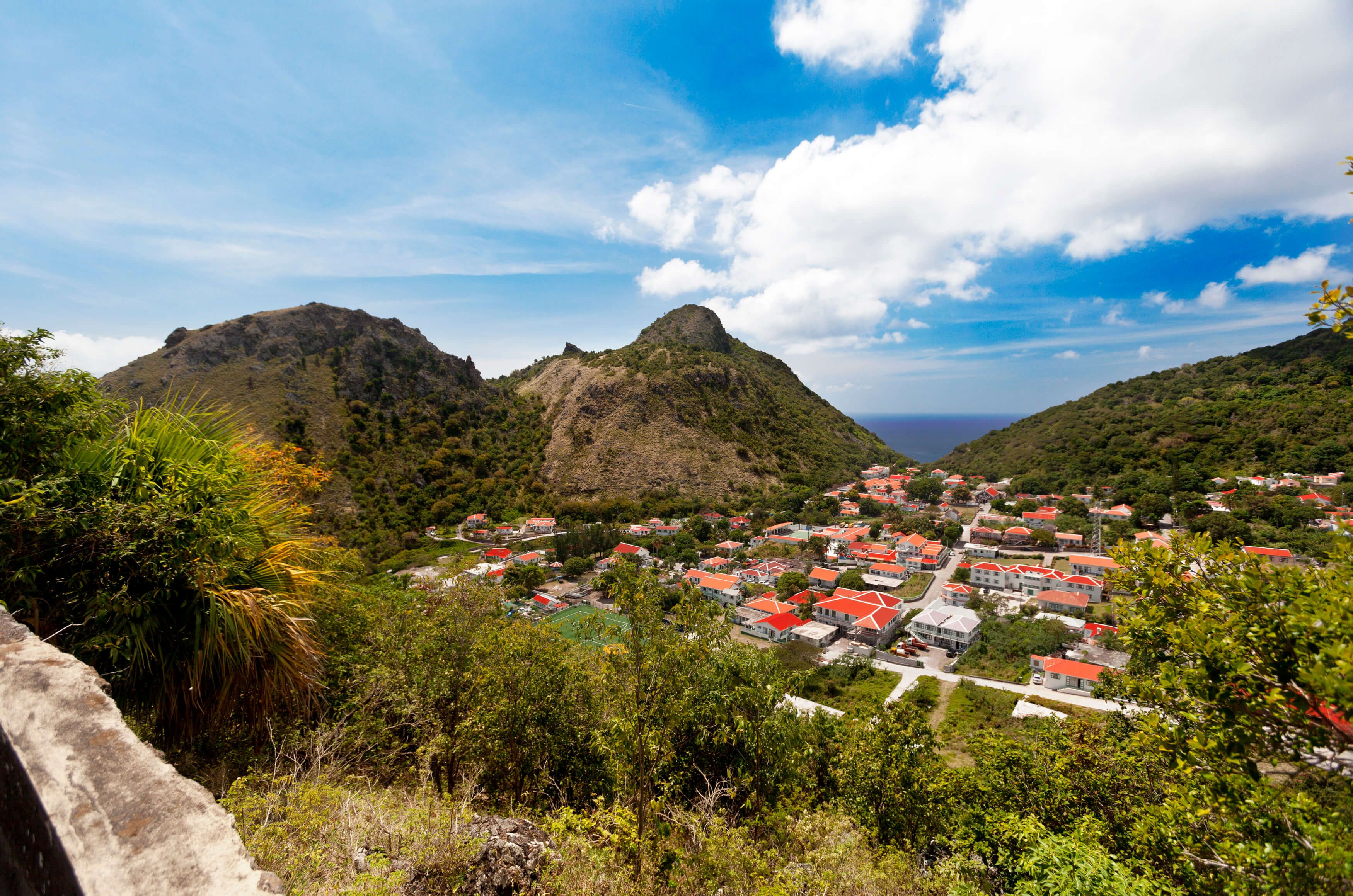 Saba Insel Karibik Urlaub