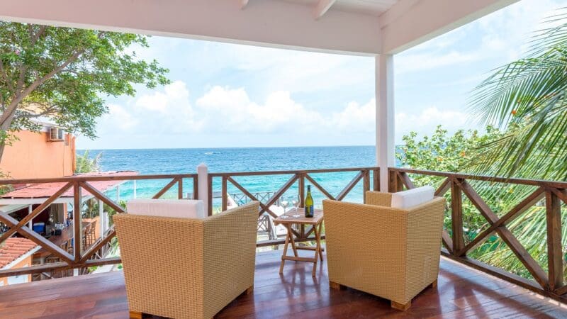 Scuba Lodge Deluxe Zimmer mit Meerblick (8)